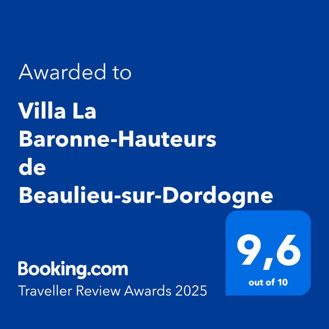 Villa La Baronne-Hauteurs De Beaulieu-Sur-Dordogne Kültér fotó
